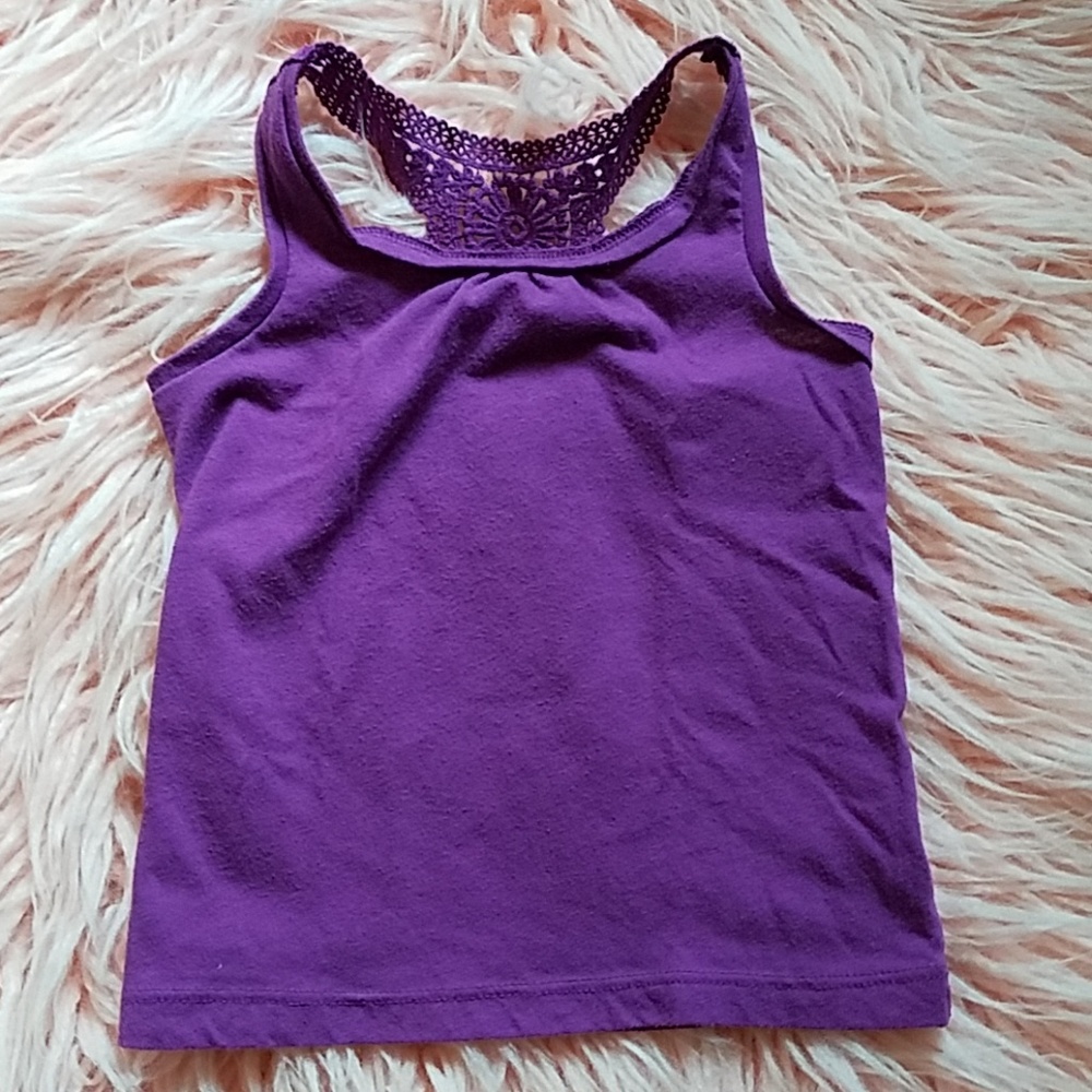 Racer back tank top